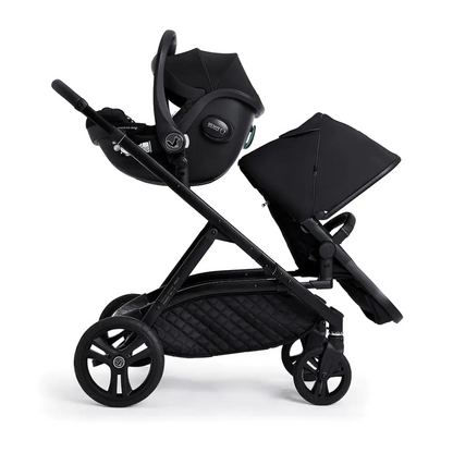 Cosatto Wow XL 3 in 1 Travel System i-Size Car Seat Bundle - Silhouette  Cosatto   