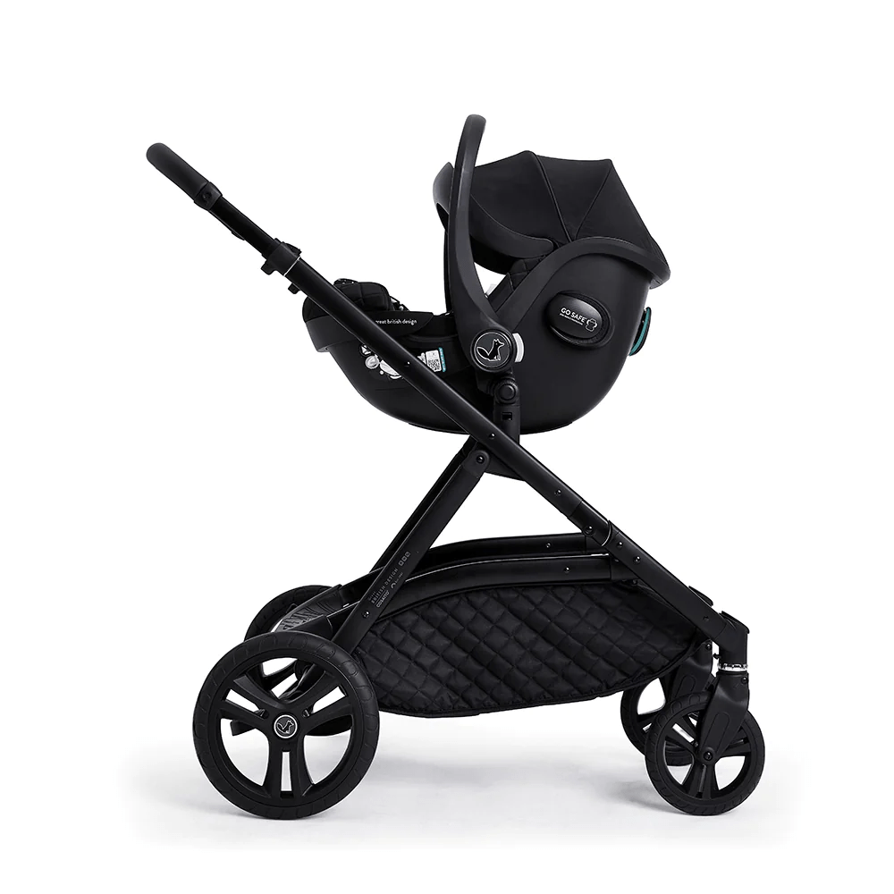 Cosatto Wow XL 3 in 1 Travel System i-Size Car Seat Bundle - Silhouette  Cosatto   