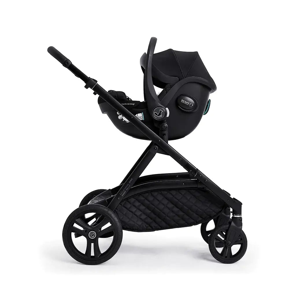 Cosatto Wow XL 3 in 1 Travel System i-Size Car Seat Bundle - Silhouette  Cosatto   