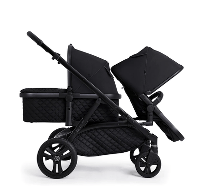 Cosatto Wow XL 3 in 1 Travel System i-Size Car Seat Bundle - Silhouette  Cosatto   