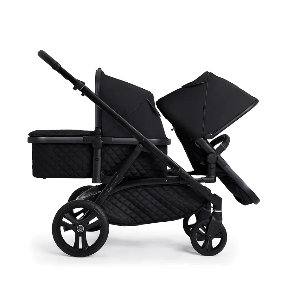 Cosatto Wow XL 3 in 1 Travel System i-Size Car Seat Bundle - Silhouette  Cosatto   