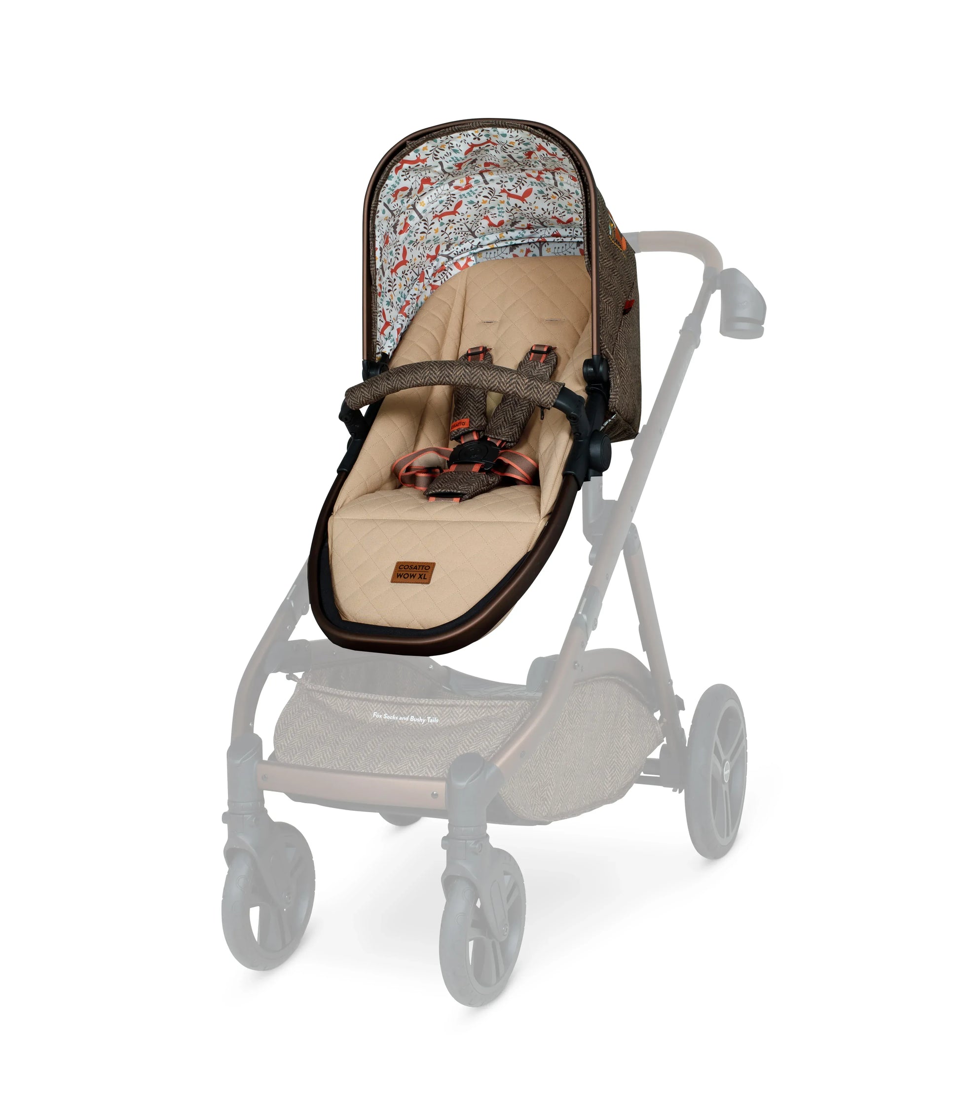 Cosatto Wow XL Foxford Hall Pushchair Seat Unit for 2nd Child General Cosatto