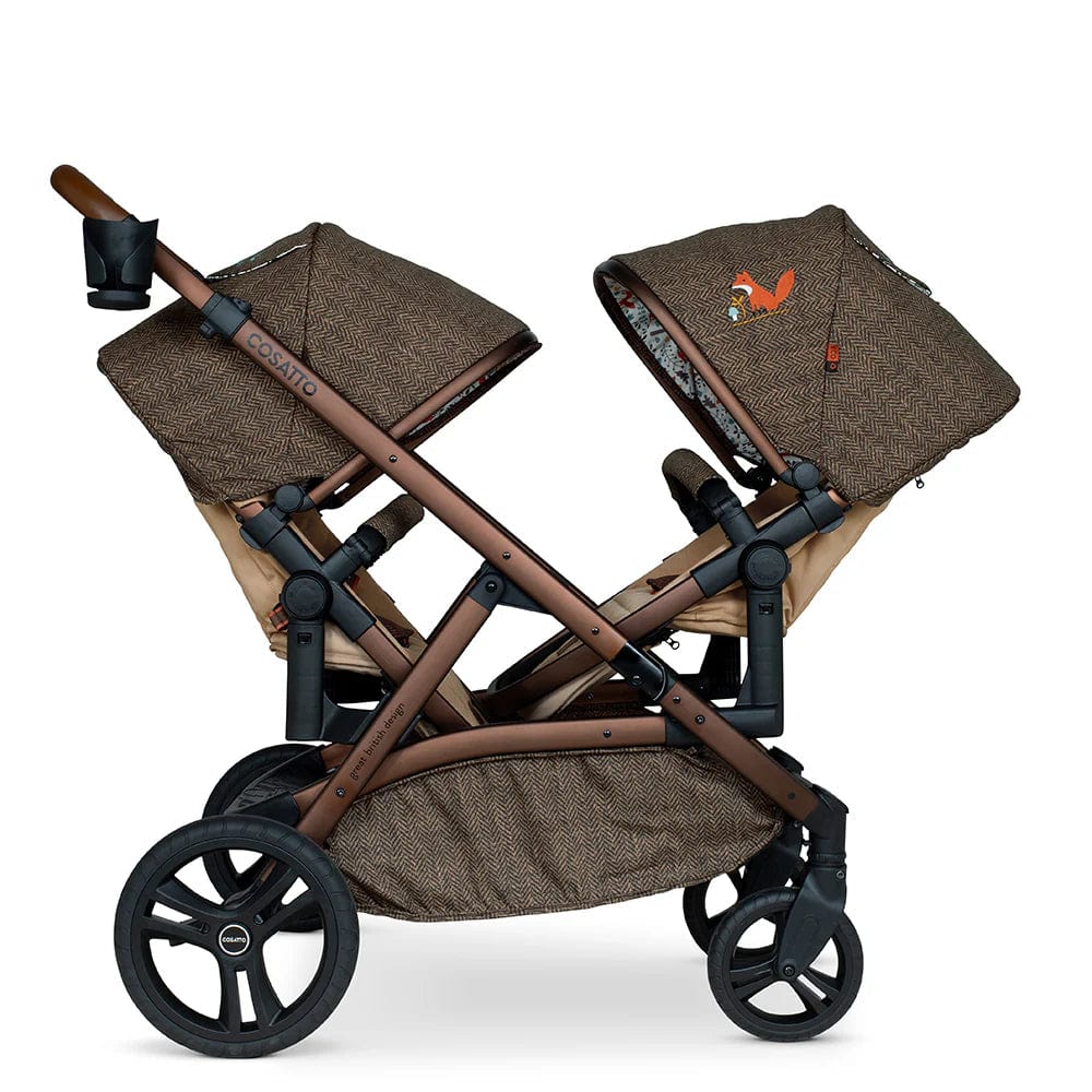 Cosatto Wow XL Twin Travel System Everything Bundle - Foxford Hall  Cosatto   