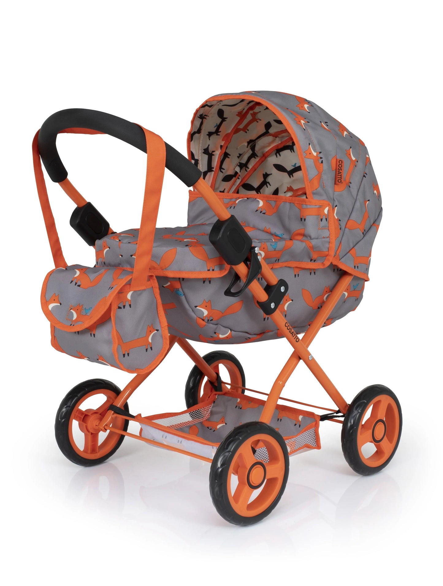 Cosatto Wowette Dolls Pram - Charcoal Mister Fox  Cosatto   