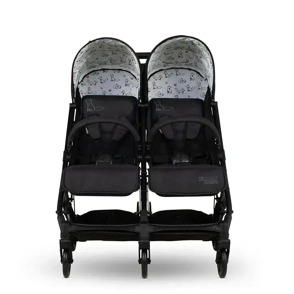 Cosatto Yo! Double Stroller - Foxed Cosatto
