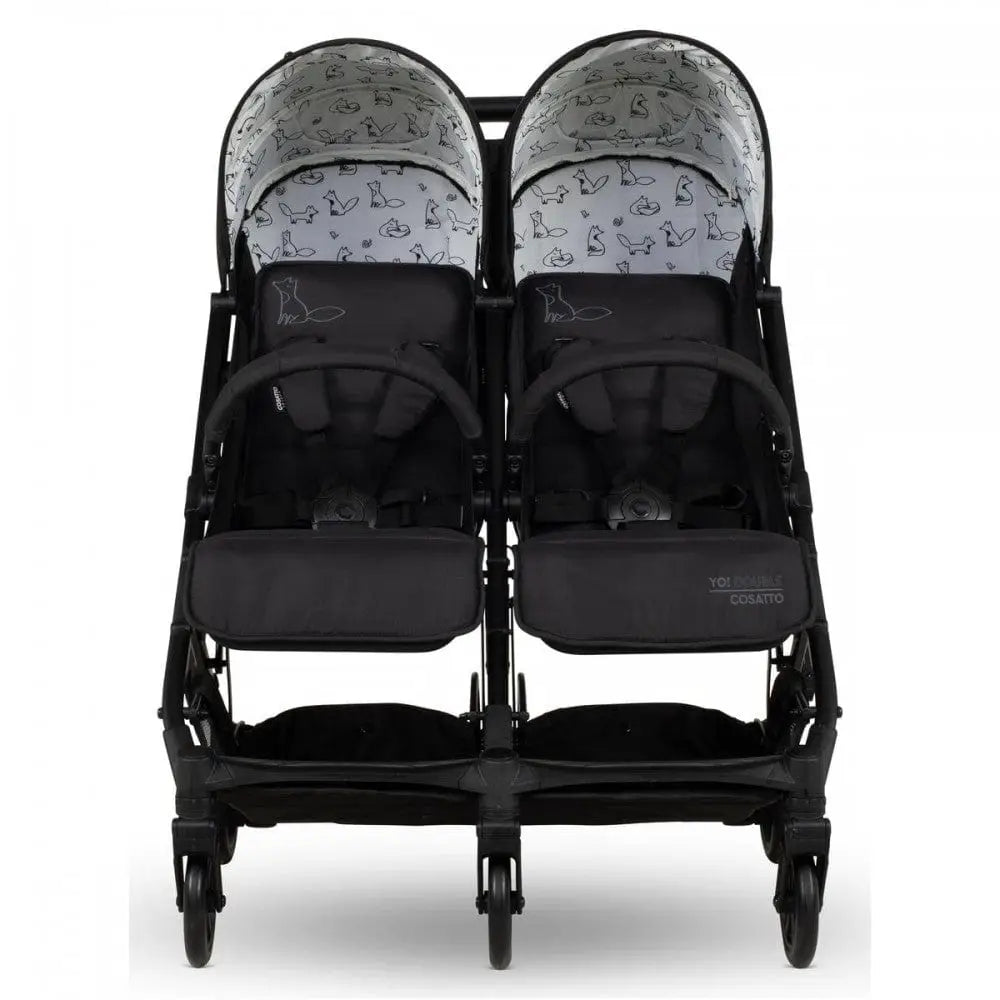 Cosatto Yo! Double Stroller - Foxed Cosatto