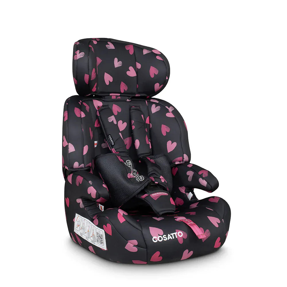 Cosatto Zoomi 123 Car seat -Charcoal Lighthearted General Cosatto