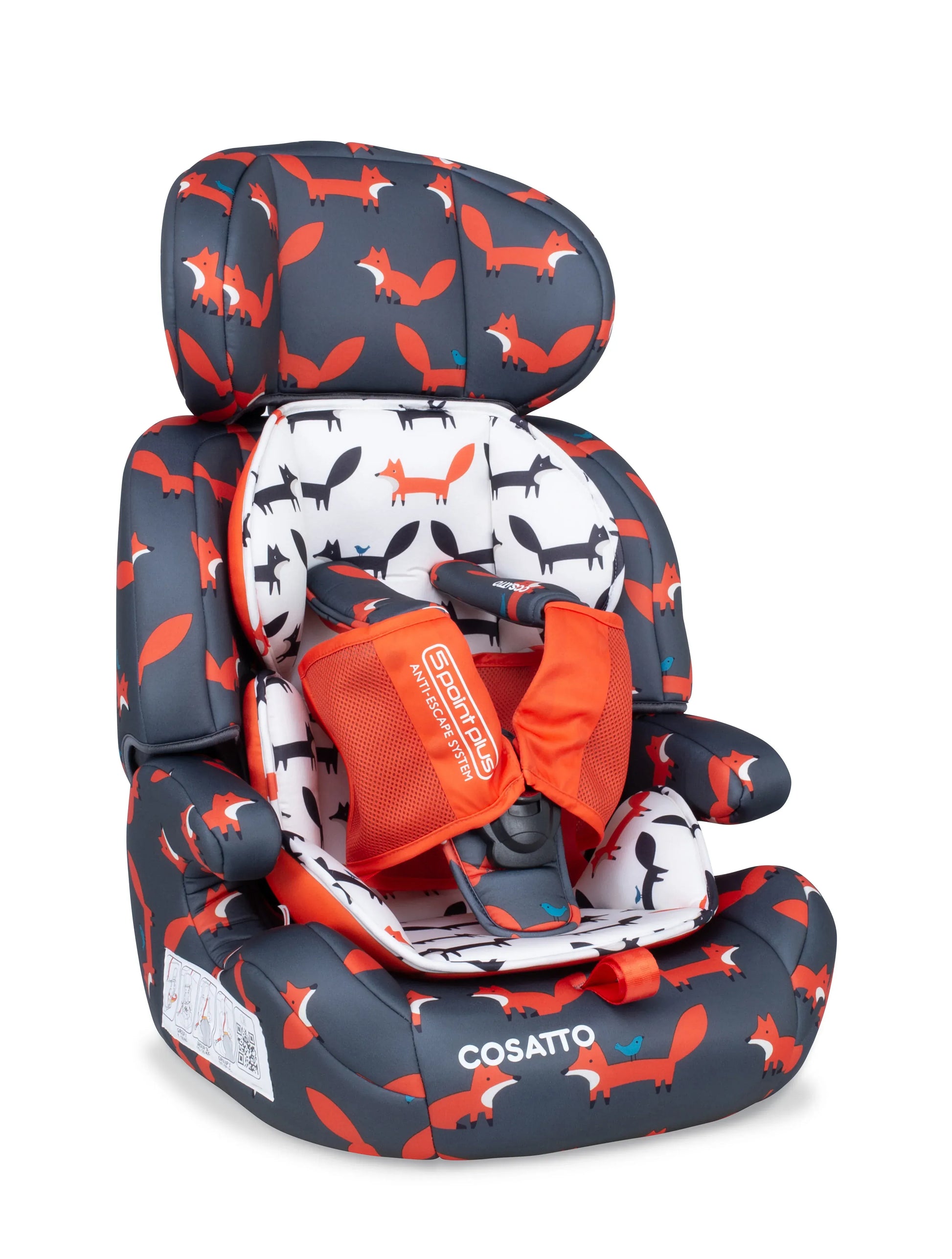 Cosatto Zoomi 123 Car seat - Charcoal Mister Fox General Cosatto