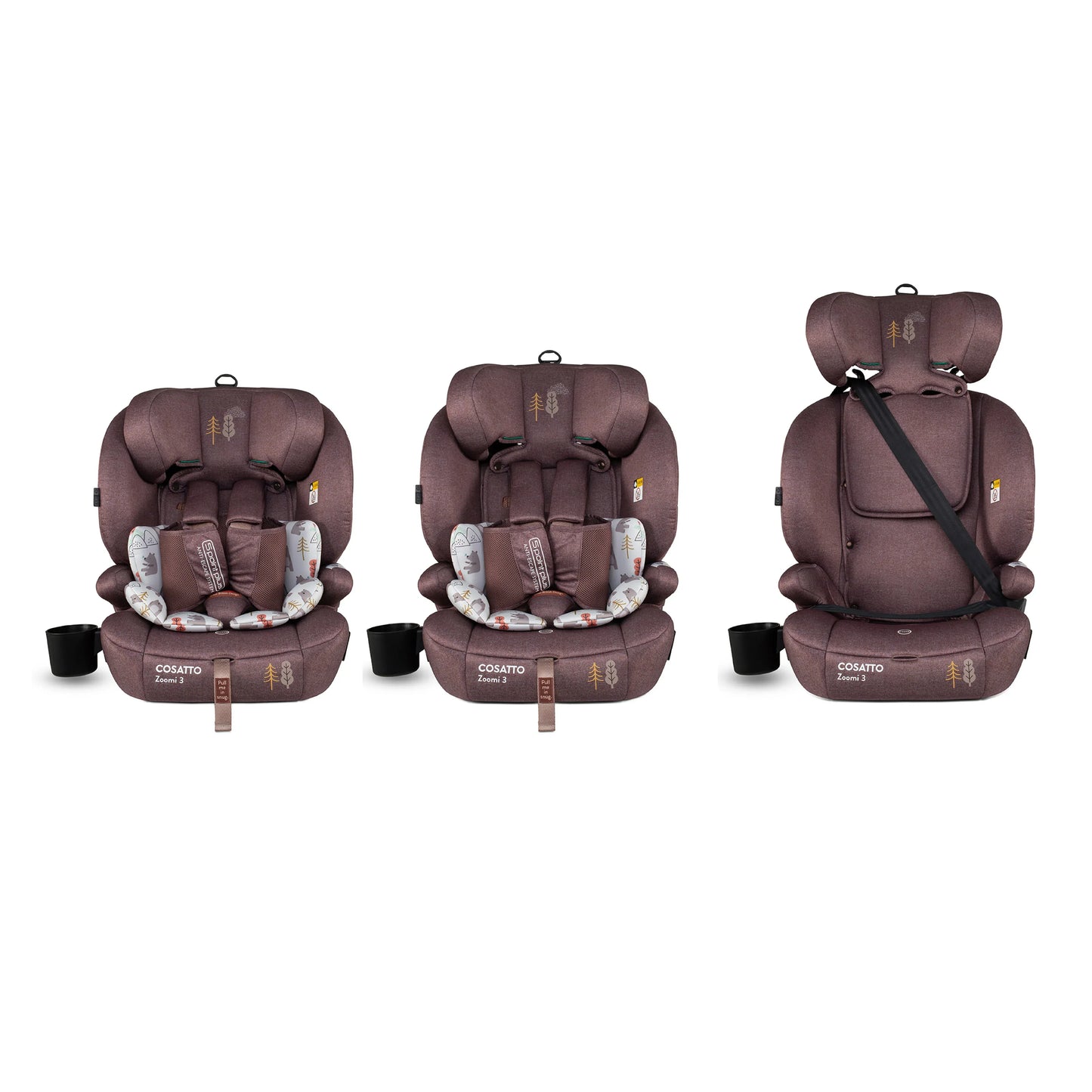 Cosatto Zoomi 3 i-Size Car Seat - Bear Hug Cosatto
