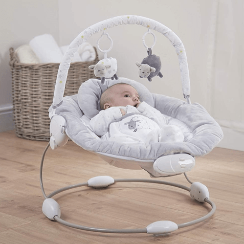 East Coast Counting Sheep Bouncer - Silver Cloud