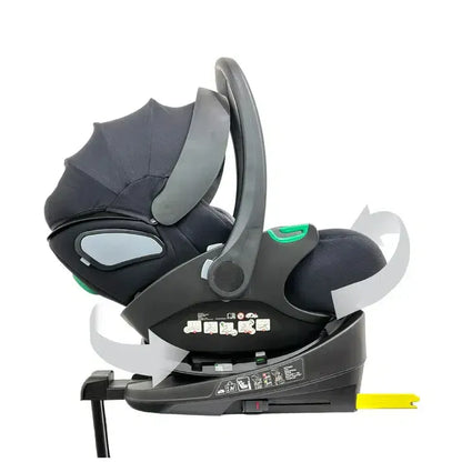 Cozy N Safe Avalon i-Size 360 Car Seat with Base – Black & Grey Cozy N Safe
