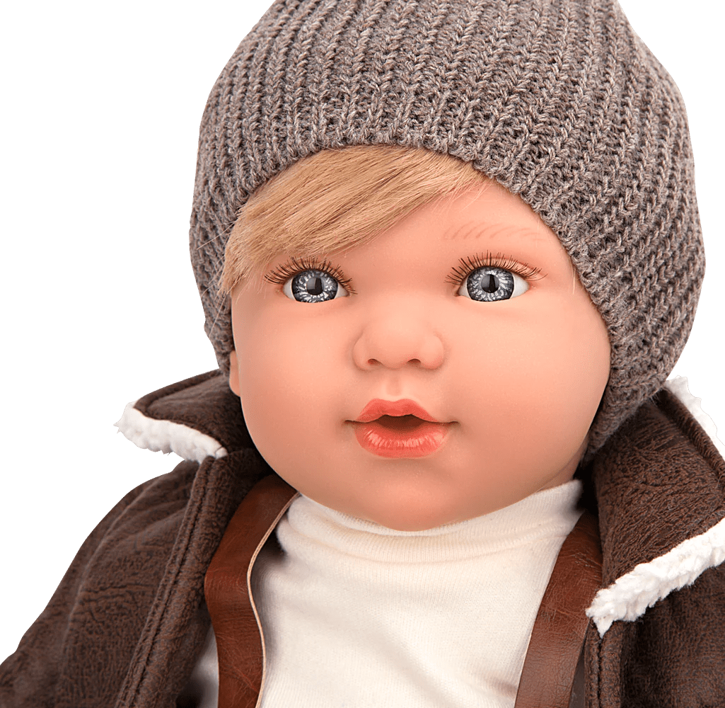 Crying Baby Boy Doll - Irio  Baby Boutique UK   