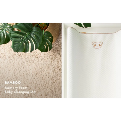 Cuddle Co Bamboo Wedge Changing Mat - Natural General Cuddle Co