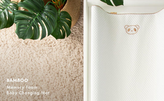 Cuddle Co Bamboo Wedge Changing Mat - Natural General Cuddle Co