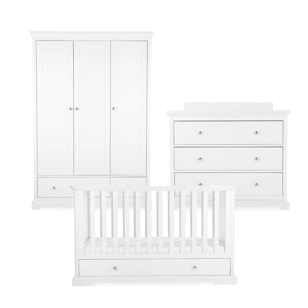 Cuddle Co Beaumont 3 Piece Nursery Furniture Set