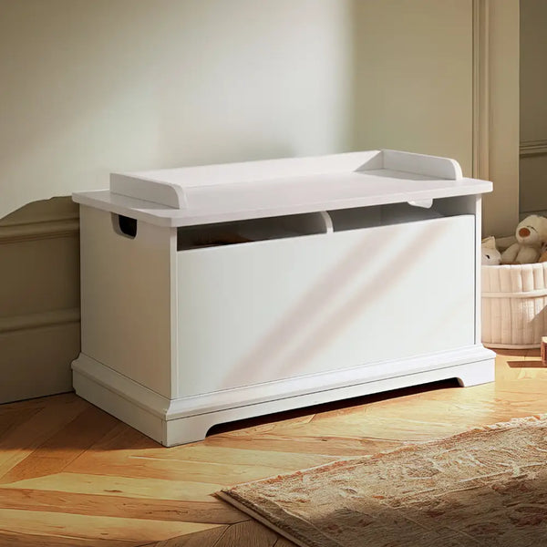 Cuddle Co Beaumont Storage Box - White