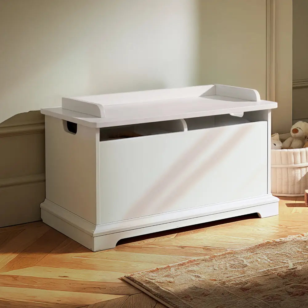 Cuddle Co Beaumont Storage Box - White