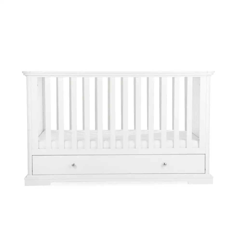 Cuddle Co Beaumont White Cot Bed