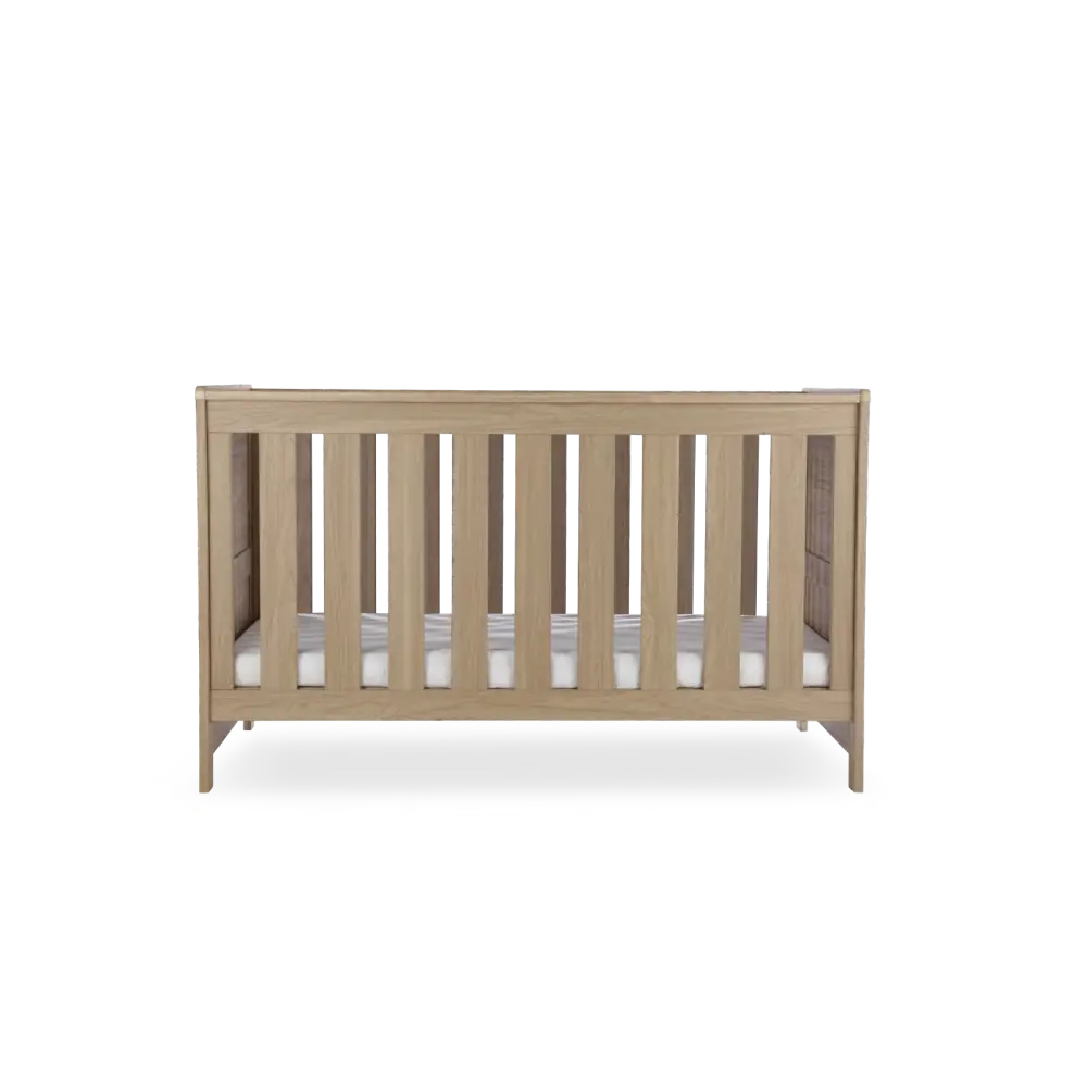 Cuddle Co Burford Oak Cot Bed