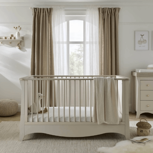 Cuddle Co Clara 3 Piece Nursery Furniture Set - Cashmere and Ash  Cuddle Co   