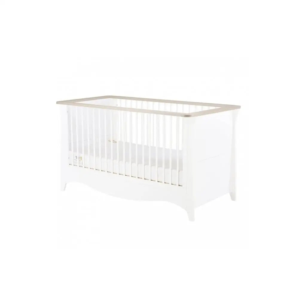 Cuddle Co Clara 2 Piece Nursery Furniture Set - White and Ash  Cuddle Co   