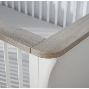 Cuddle Co Clara 2 Piece Nursery Furniture Set - White and Ash  Cuddle Co   