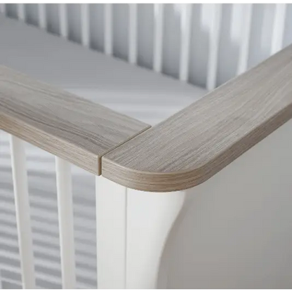 Cuddle Co Clara 2 Piece Nursery Furniture Set - White and Ash  Cuddle Co   