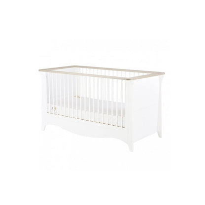 Cuddle Co Clara 2 Piece Nursery Furniture Set - White and Ash  Cuddle Co   
