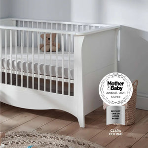 Cuddle Co Clara 3 Piece Nursery Furniture Set - Cashmere and Ash Cuddle Co