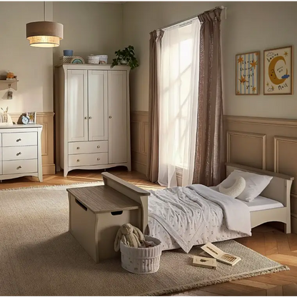 Cuddle Co Clara Cashmere Luxe 3 Piece Nursery Furniture Set