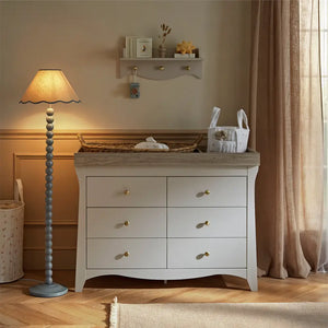 Cuddle Co Clara Cashmere Luxe 3 Piece Nursery Furniture Set