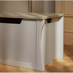 Cuddle Co Clara Cashmere Nursery Storage Toy Box