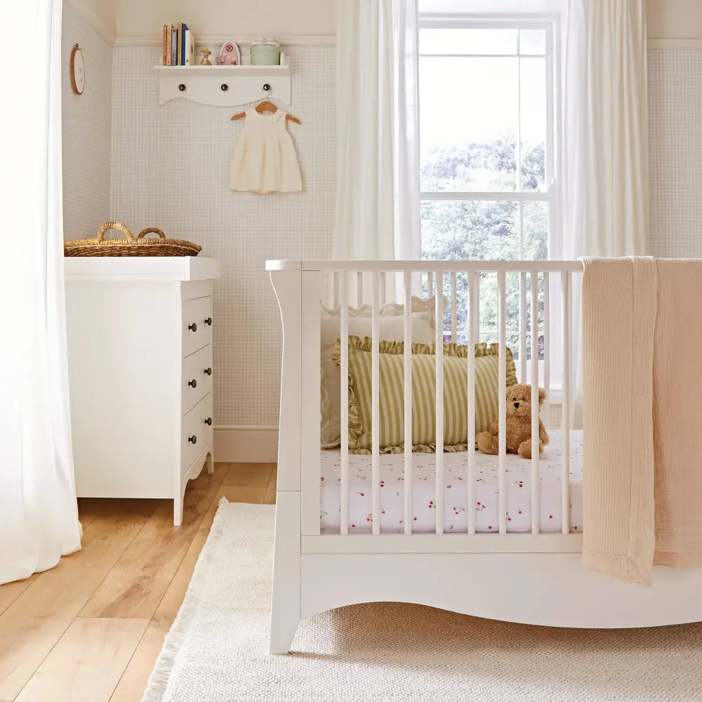 Cuddle Co Clara Cot Bed - White