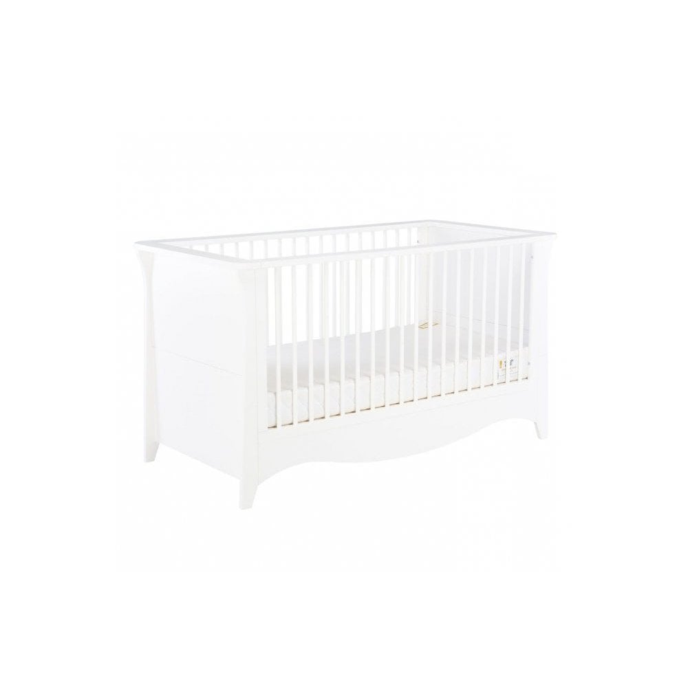 Cuddle Co Clara Cot Bed - White  Cuddle Co   