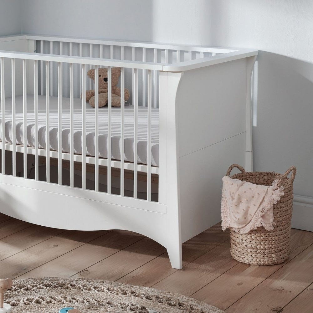 Cuddle Co Clara Cot Bed - White  Cuddle Co   