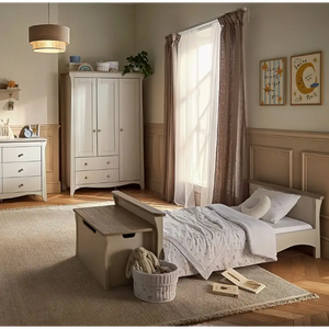 Cuddle Co Clara Luxe 2 Piece Nursery Furniture Set - Cashmere