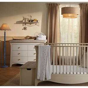 Cuddle Co Clara Luxe 2 Piece Nursery Furniture Set - Cashmere