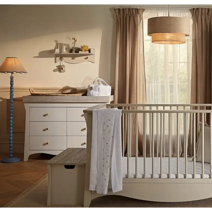 Cuddle Co Clara Luxe 2 Piece Nursery Furniture Set - Cashmere