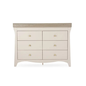 Cuddle Co Clara Luxe Cashmere 6 Drawer Dresser Changer