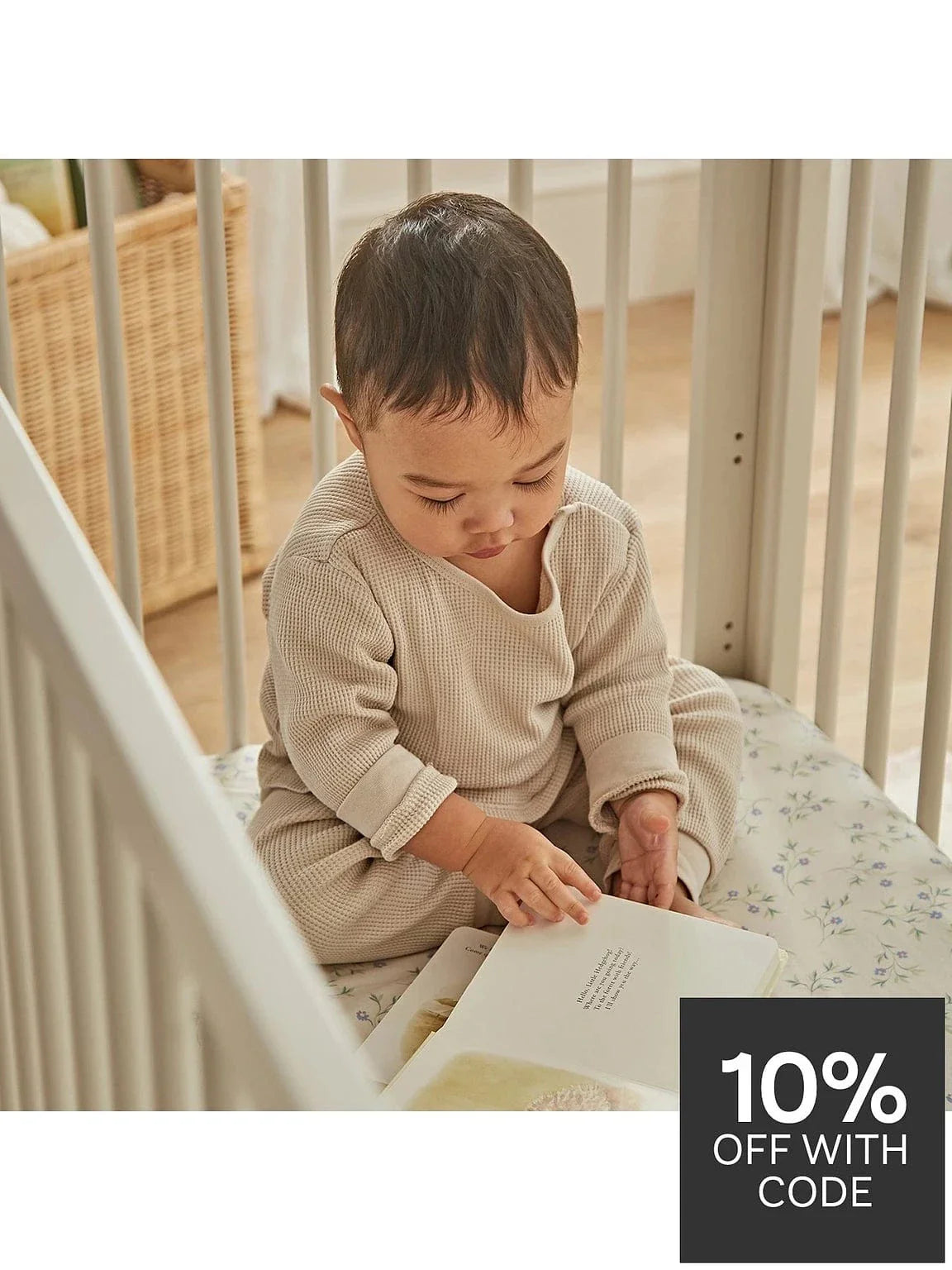 Cuddle Co Clara Mini 2 Piece Nursery Furniture Set - Cashmere General Cuddle Co