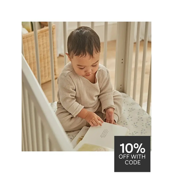 Cuddle Co Clara Mini 2 Piece Nursery Furniture Set - Cashmere General Cuddle Co