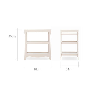 Cuddle Co Clara Mini 2 Piece Nursery Furniture Set - Cashmere General Cuddle Co