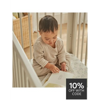 Cuddle Co Clara Mini Cot Bed - Cashmere General Cuddle Co