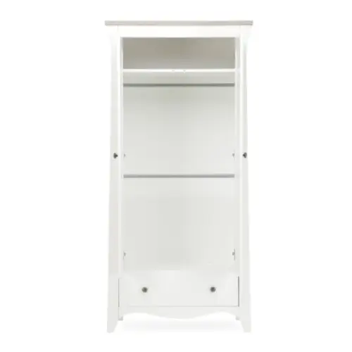 Cuddle Co Clara Wardrobe - White & Ash General Cuddle Co