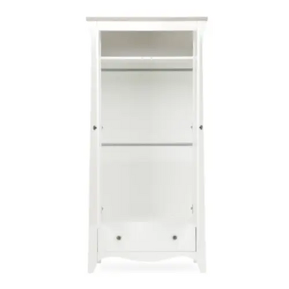 Cuddle Co Clara Wardrobe - White & Ash General Cuddle Co