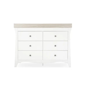 Cuddle Co Clara White & Ash Luxe Dresser Changer