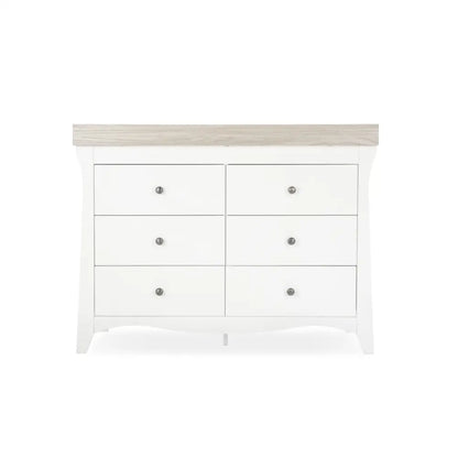 Cuddle Co Clara White & Ash Luxe Dresser Changer