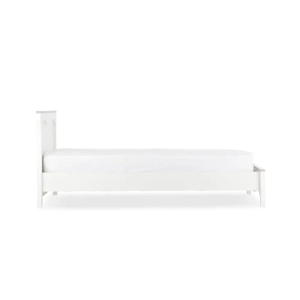 Cuddle Co Clara White & Ash Single Bed