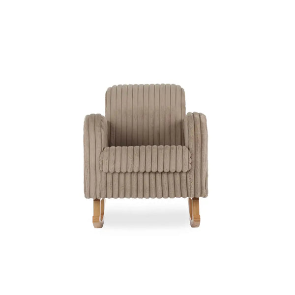 Cuddle Co Etta Faux Fur Nursing Chair - Mink Cuddle Co
