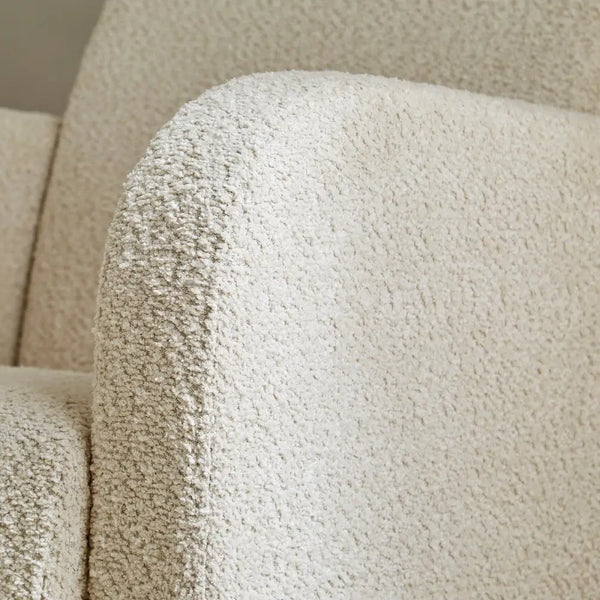 Cuddle Co Etta Nursing Chair - Boucle Mushroom General Cuddle Co